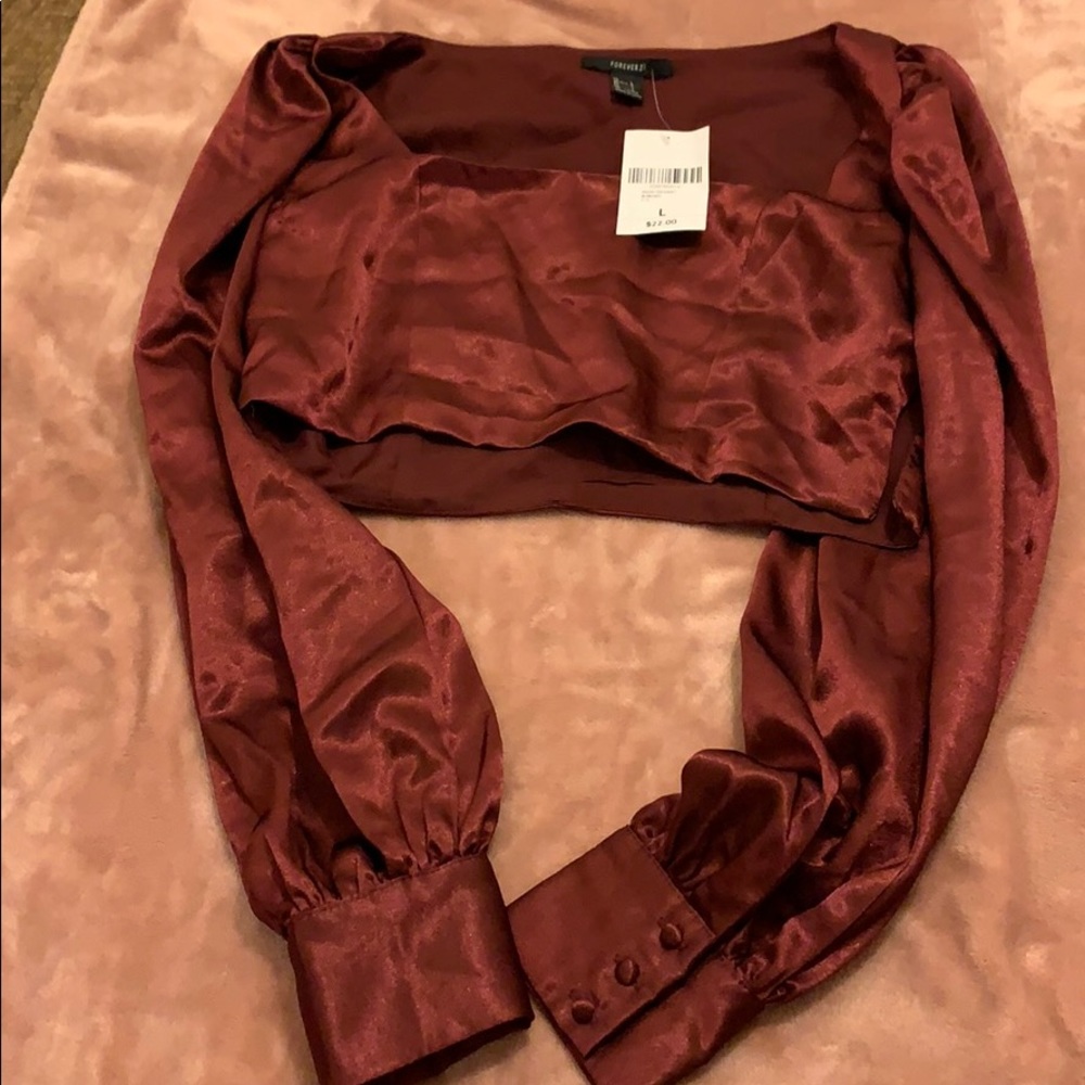 Cropped blouse
